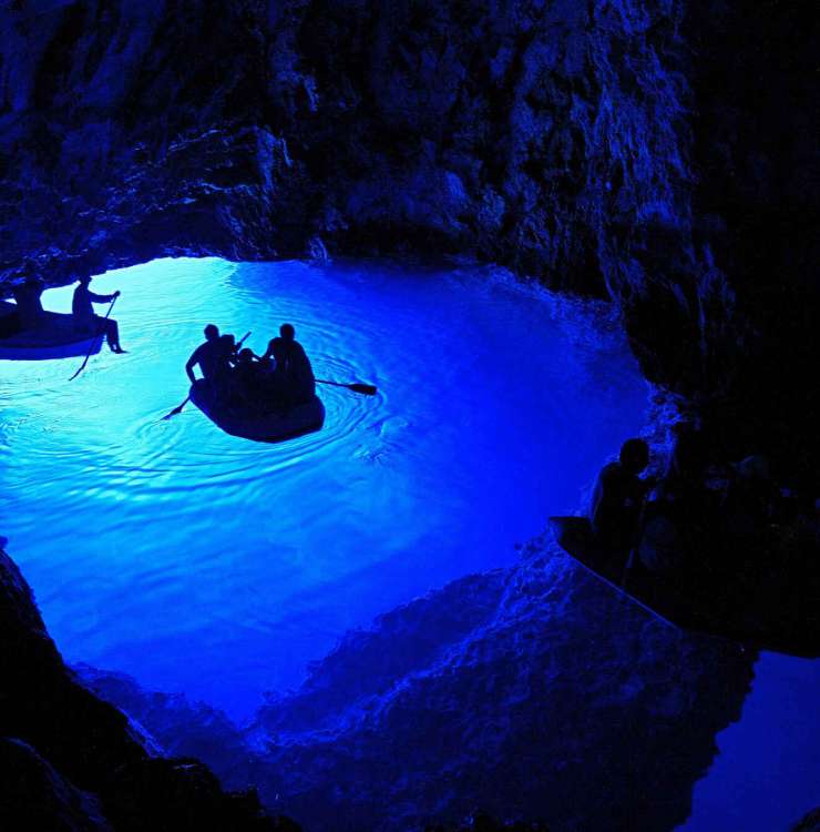 Blue cave